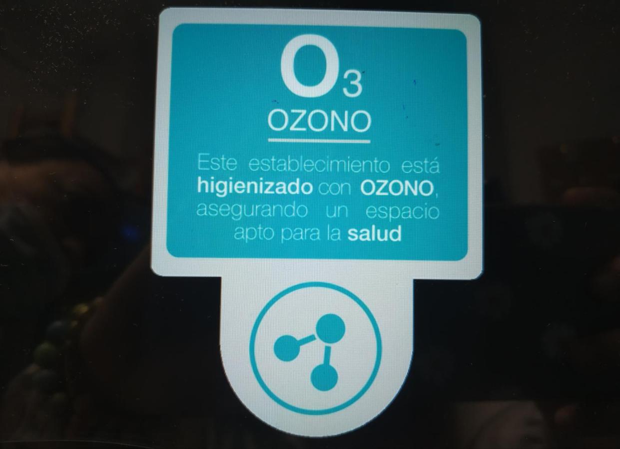 塞维利亚 帕科斯旅馆酒店 外观 照片 Ozone disinfection sign