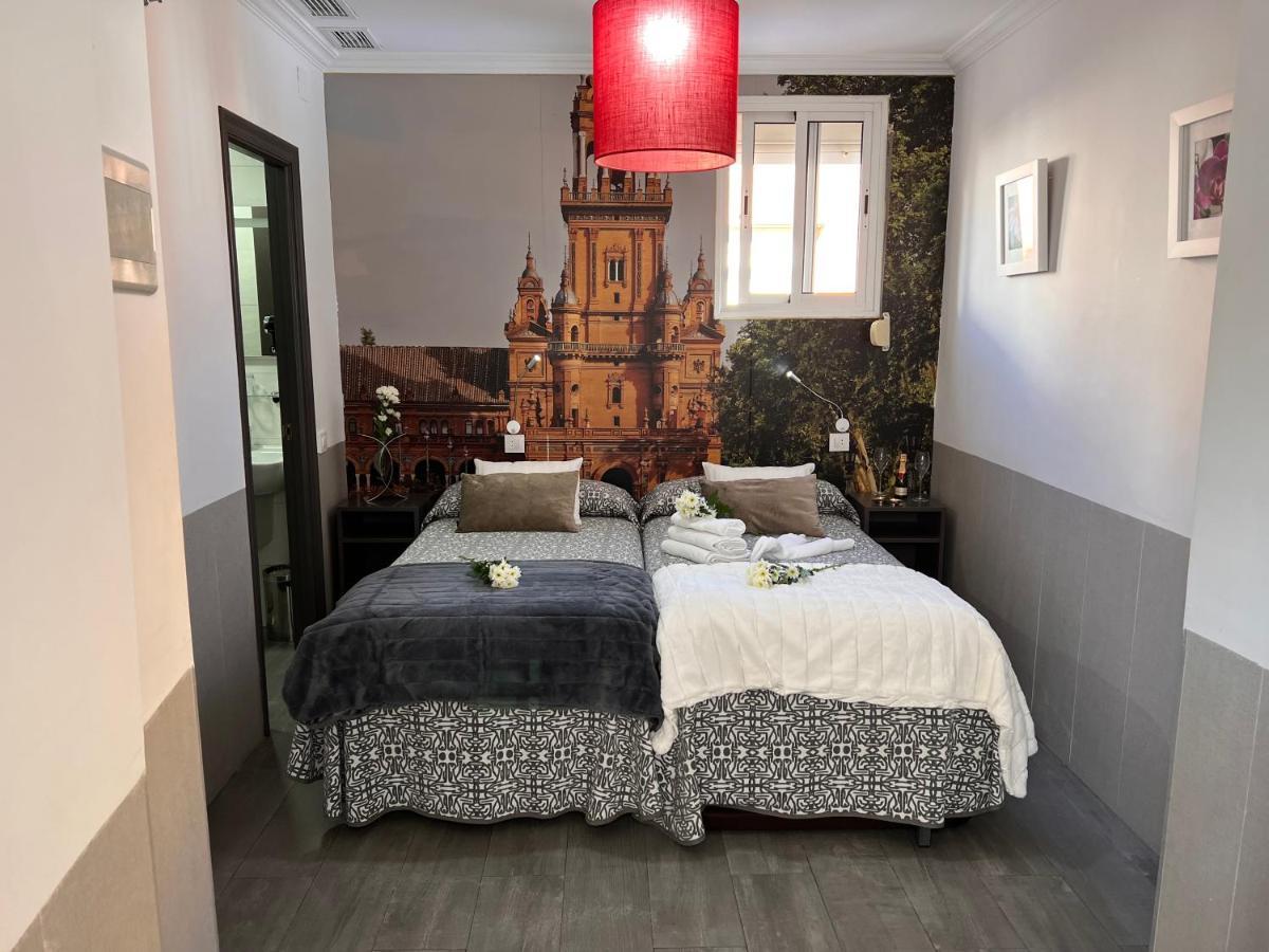 塞维利亚 帕科斯旅馆酒店 外观 照片 A room at the hotel